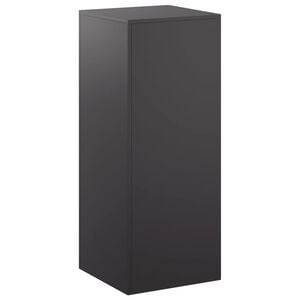 vidaXL Стойка за растения Черно 40 x 40 x 100 cm Стомана