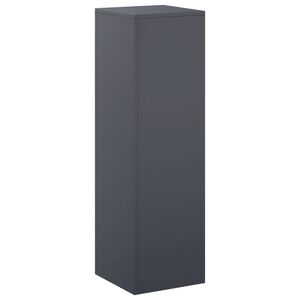 vidaXL Стойка за растения Антрацит 30 x 30 x 100 см Неръждаема стомана