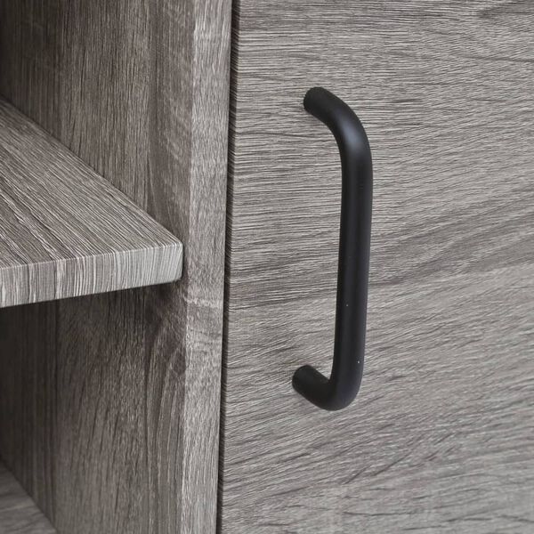 vidaXL ТВ шкаф, 120x40x45 см, сив