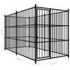 vidaXL Външна клетка за кучета, 300x150x185 см