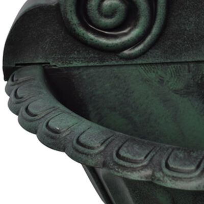 vidaXL Стенен фонтан „Лъвска глава“