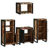vidaXL Комплект мебели за баня 4 pcs Солидна рециклирана дървесина
