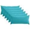 vidaXL Калъфка за възглавница 6 pcs HEERLEN Тюркоаз 40 x 70 cm