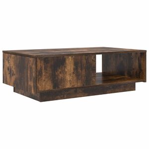 vidaXL Масичка за кафе Димян дъб 95 x 55 x 31 см Инженерна дървесина