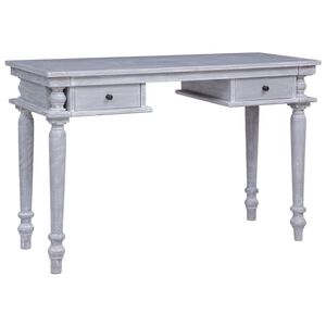 vidaXL Бюро, 115x50x78 см, махагонова дървесина масив