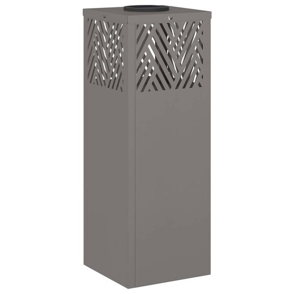 vidaXL Соларна LED светлина за пътека 2 pcs Бронзов Патинираща стомана