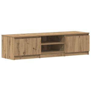 vidaXL ТВ шкаф Artisan Oak 140x40x36 cm Инженерна дървесина