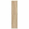 vidaXL Шкаф за обувки Сонома дъб 80 x 39 x 178 см Инженерно дърво