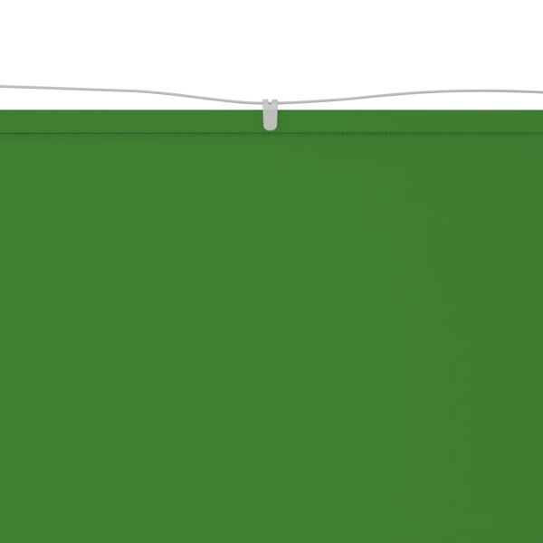 vidaXL Вертикален сенник, светлозелен, 250x360 см, оксфорд плат