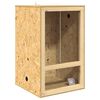 vidaXL Терариум Кафяво 50 x 50 x 80 cm ОСБ