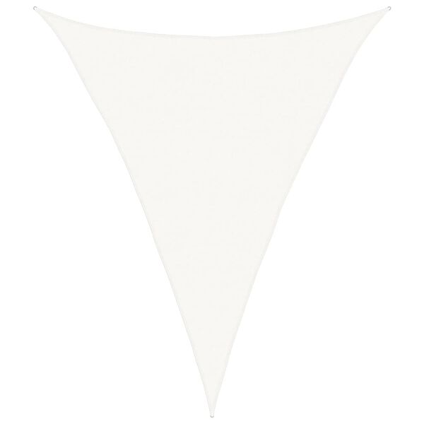 vidaXL Платно-сенник, 160 г/м&sup2;, бяло, 4x5х5 м, HDPE