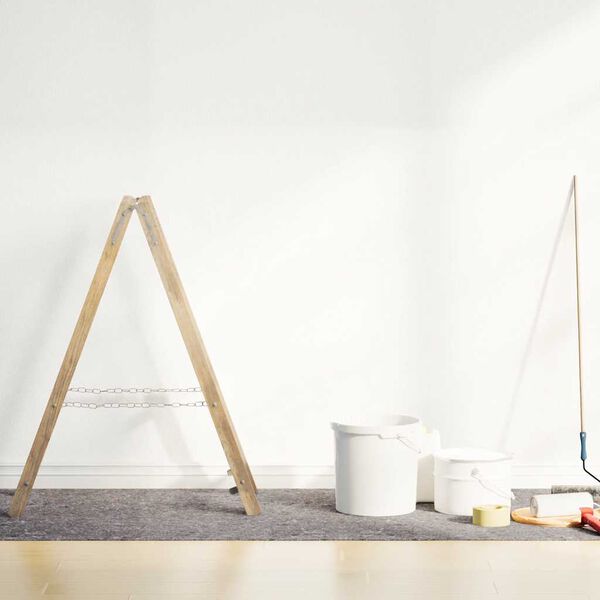 vidaXL Неплъзгащи се панталони за бояджии 2 бр. 25 м 280 g/m&sup2; Сив