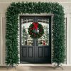 vidaXL Коледна елха арка, зелена, 240 см