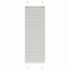 vidaXL Плисирана щора Светло сиво 50x100 cm Ширина на плата 49,4 cm
