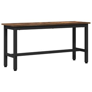vidaXL Пейка за хранене Димян дъб 100 x 32,5 x 48,5 см