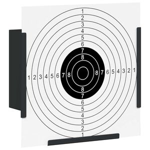 vidaXL Уловител за сачми Черно 17,5 x 17,5 x 17 см Стомана