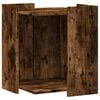 vidaXL Заграждение за котешка тоалетна 42x42x51 см инженерно дърво