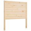 vidaXL Горна табла за легло, 96x4x100 см, бор масив