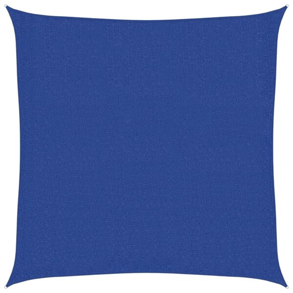 vidaXL Платно-сенник, 160 г/м², синьо, 2,5x2,5 м, HDPE