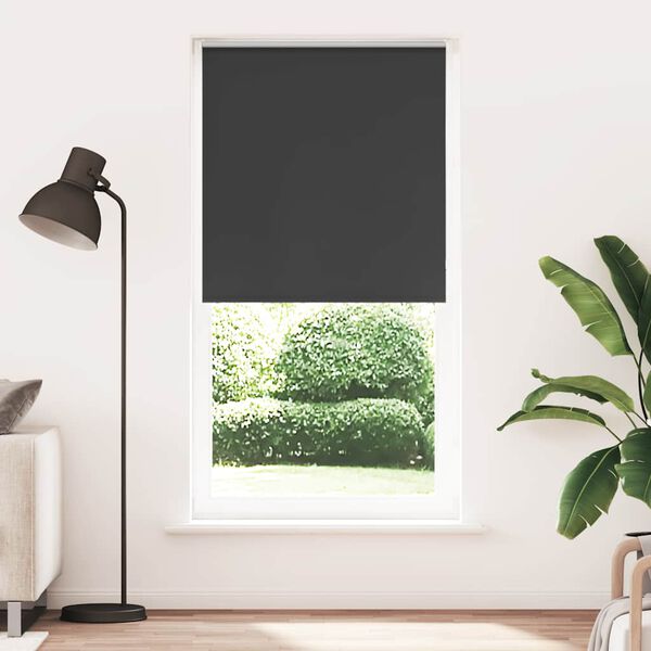 vidaXL Ролетна щора Blackout Black 95x210 cm Ширина на плата 90,7 cm