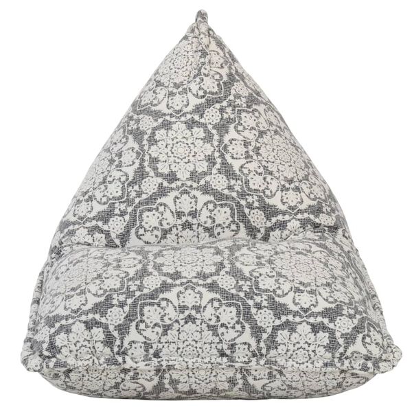 vidaXL Барбарон, светлосив, текстил, пачуърк