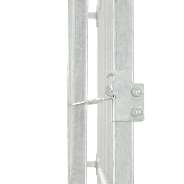 vidaXL Външна клетка за кучета с покрив, 300x300x200 см