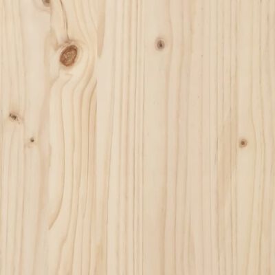 vidaXL Външна поставка за дърва за огрев 108x52x106 см бор масив