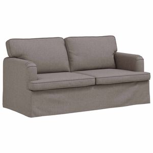 vidaXL Диван Таупе 162 x 80 x 85 см текстил