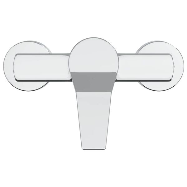 vidaXL Смесител за душ Хром G 1 / 2 инча Месинг