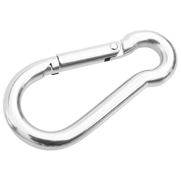 vidaXL Комплект аксесоари за сенник от неръждаема стомана, 9 части