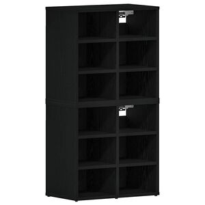 vidaXL Шкаф за обувки 2 бр. 52 x 30 x 50,5 см Инженерна дървесина