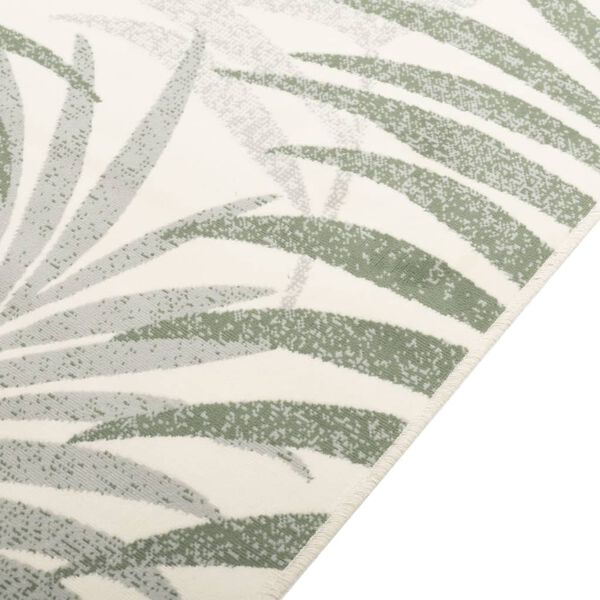 vidaXL Килим за открито и закрито къс косъм шарен 120x180 см неплъзгащ