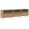 vidaXL ТВ шкаф 150 x 30 x 45 см Дъб Инженерна дървесина