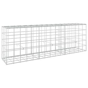 vidaXL Габион с 5 мм тел и 10x10 см мрежа 150x30x50 см