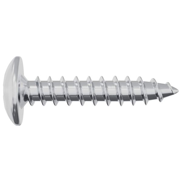 vidaXL Самонарезен гвоздей 12 pcs Цинковано 4 x 20 мм Стомана