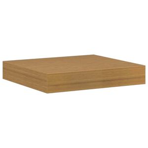 vidaXL Стенен рафт Монтиране на стена Бежово 23 x 23,5 x 3,8 cm