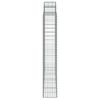 vidaXL Дъговидна габионна кошница 200x50x180/200 см поцинковано желязо
