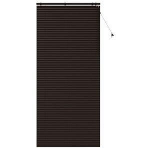 vidaXL Венецианска щора Тъмен кафяв 105 x 250 cm 35 mm
