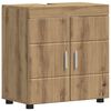 vidaXL Комплект шкафове за баня TULUM Дъб 60 x 34 x 63 см