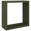 vidaXL Стойка за дърва за огрев, зелена, 100x40x100 см, стомана