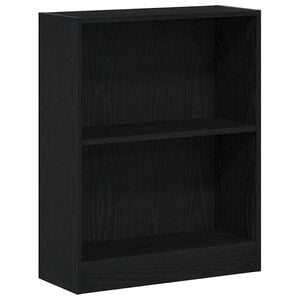 vidaXL Шкаф за книги 60 x 24 x 76 cm Инженерна дървесина Черния дъб
