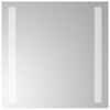 vidaXL LED огледало за баня, 30x30 см