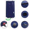 vidaXL Резервоар за вода с кран, сгъваем, 100 л, PVC