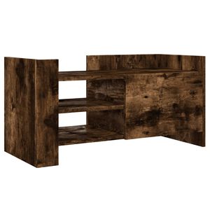 vidaXL ТB шкаф, опушен дъб, 80x35x40 см, инженерно дърво