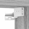vidaXL Стенни ТВ шкафове с LED лампи, 2 бр, сив сонома, 40,5x35x40 см