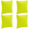 vidaXL 4-частова задна възглавница PUTTEN 4 pcs 100% полиестер