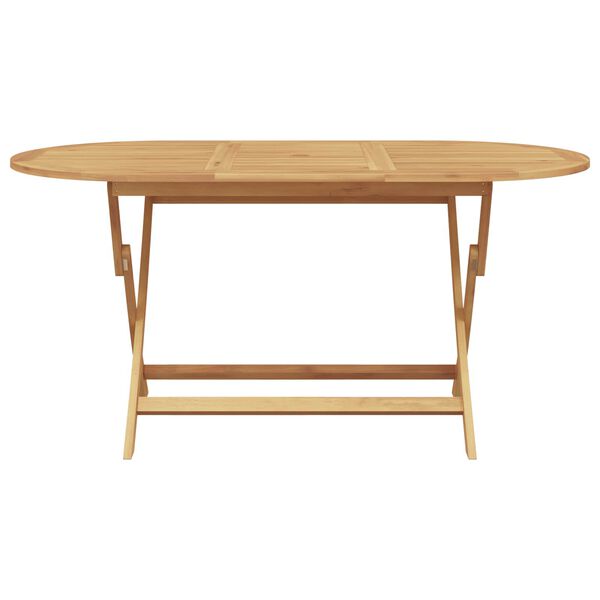 vidaXL Комплект за хранене в градината 7 pcs Кафяво