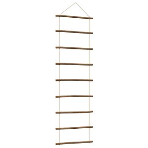 vidaXL Декорация за стена с форма на стълба 50x150 cm Естествен клон