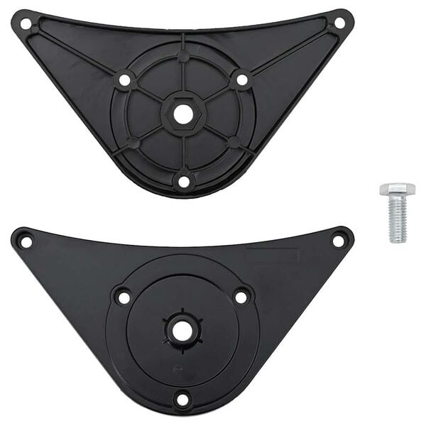 vidaXL 4 крака за регулиране на височината на маси, черно, 870 мм