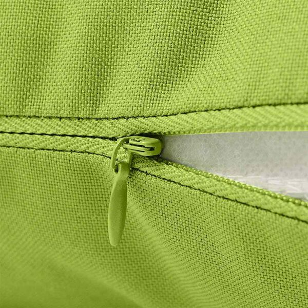 vidaXL Градински възглавници, 2 бр, 60x40 см, ябълково зелени